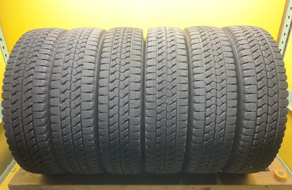 No2805 C1-Z バリ溝！！  ブリヂストン　ブリザック　W979 195/85R16 114/112L LT　6本セット