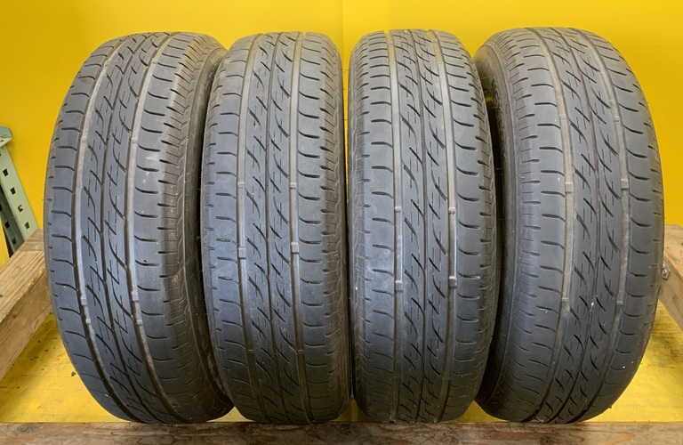 No2873　Q4 良溝！！ブリヂストン　ECOPIA NEXTRY  155/65R14 75S 4本セット
