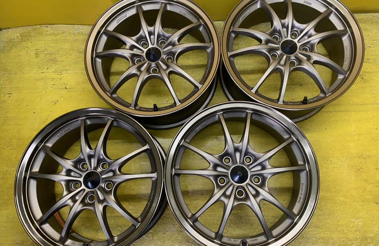 美品！！ホンダ　無限  MH10 　MUGEN 17インチ　7.5JJ 5H  114.3 +52   4本 詳細画像あり　No2950 C1-Z